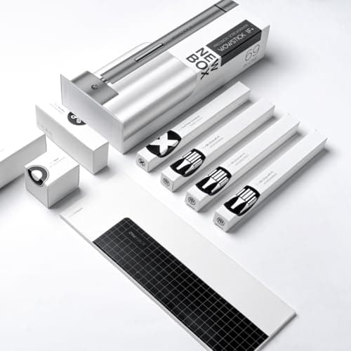 wowstick Tournevis Precision 1F+Magnétique avec Lampe LED et Tapis, 56 Embouts pour Réparation Téléphone Portable, Ordinateur, Appareil Photo, etc