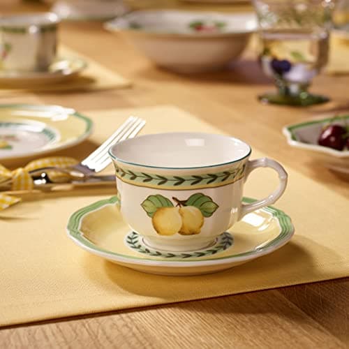 Villeroy & Boch 10-2281-1270 French Garden Fleurence Tasse à Café Porcelaine Vert 32 x 21,5 x 9,5 cm