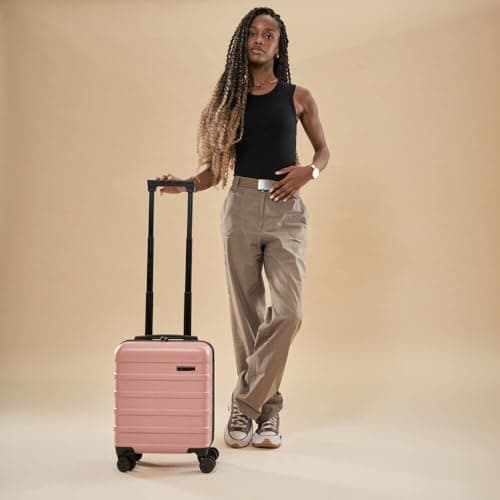 Cabin Max Anode 45x26x20cm Easyjet Valise de Cabine légère - 45 x 36 x 20 cm, Rose Gold