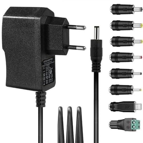 Adaptateur Secteur 5V 2A Chargeur ' AC220V 230V à DC5V 2000mA 1500mA 1000mA 500mA Pilote d'alimentation 8 adaptateurs de Prise CC Convertisseur 5 Volts AC DC Sans Fil