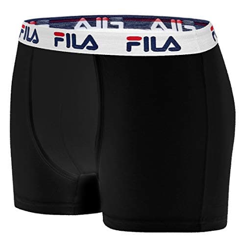 FILA Homme Boxer Fi/1bcx4/Fu5016 Caleçon, Ng, L EU