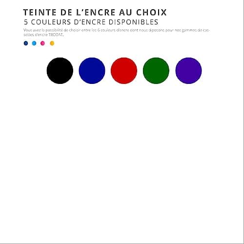 Cassette d'Encrage 6/4921 - Encre Tampon Encreur Trodat Printy 4921 (6/4921D - Vert)