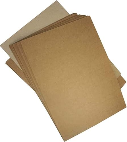 Netuno Papier kraft DIN A4 210 x 297 mm Marron sable Papier bricolage Carton Eco Vintage Idéal pour le scrapbooking, les travaux manuels, les invitations, les mariages, Noël, les anniversaires