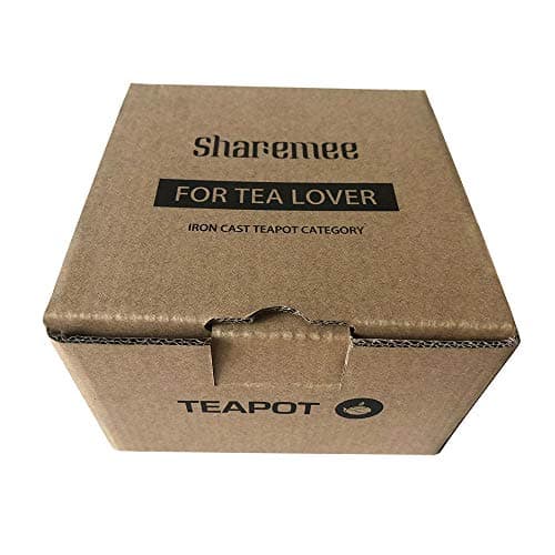 Sharemee - Théière en Fonte Avec Infuseur à Thé en Acier Inoxydable 600ml/20oz