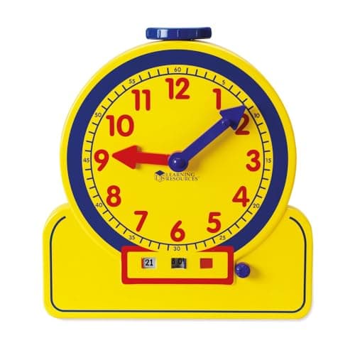 Learning Resources-Ma première Horloge 24 Heures de démonstration de l’Enseignant, LSP2995-UK, Multi, Taille Unique