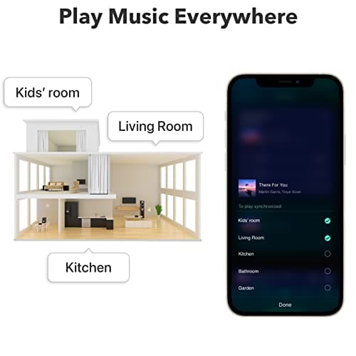 WiiM Pro Récepteur AirPlay 2, Google Cast Audio, Streamer Multi-pièces WiFi, Compatible avec Alexa, Siri et Google Assistant, Diffusion Audio Haute résolution à partir de Spotify, Amazon Music, Tidal
