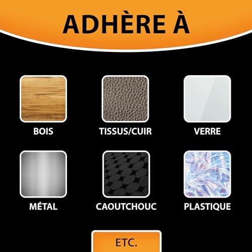 ARKA - KRAFTPROTZ liquide | 50 g | Superglue | Extra forte et universelle | Colle les métaux, le plastique, la pierre, le plastique, le bois, le verre, les tissus, le cuir, le caoutchouc, etc. |