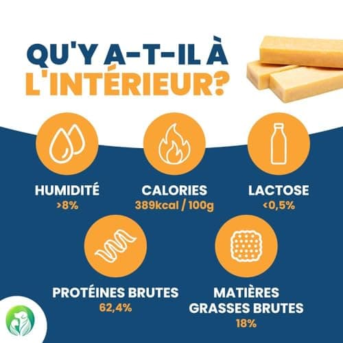 Dilecti Friandises Naturelles à Mâcher de l'Himalaya - des Friandises à Mâcher Naturelles très Savoureuses, Dures et Durables Occuperont Votre Chien Pendant Un Certain Temps. (Taille L, Lot de 5)