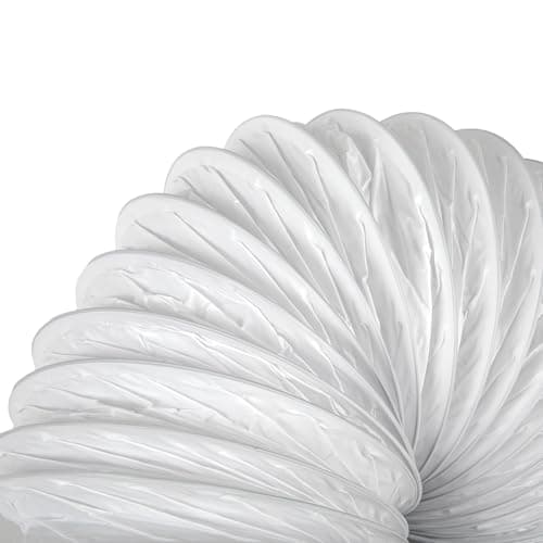 MIRTUX Tuyau flexible pour climatiseur portable 6 m Diamètre 150 mm PVC résistant à la chaleur Compatible avec les séchoirs et hottes de cuisine Pingouin Installation facile à la maison ou au bureau