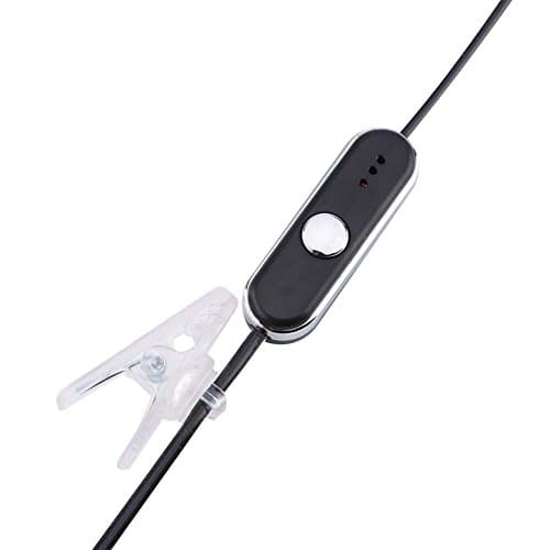 Talkie walkie Casque dans l'oreill, Écouteur à Tube de sécurité avec Microphone, Solide et