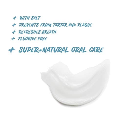 Ecodenta Dentifrice Sans Fluor Soulagement de la Sensibilité 75 ml Dentifrice Certifié Biologique Au Citrate de Potassium Jus d'Aloe Vera Huile Essentielle de Menthe Poivrée