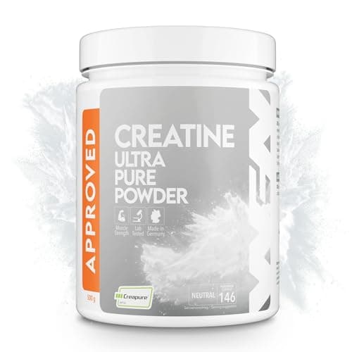 WFN Approved Creatine- Poudre De Créatine Monohydrate Pure-Augmente La Performance-Sans Additifs-500g-146 Portions-Végétalien-Saveur Neutre-Testé En Laboratoire