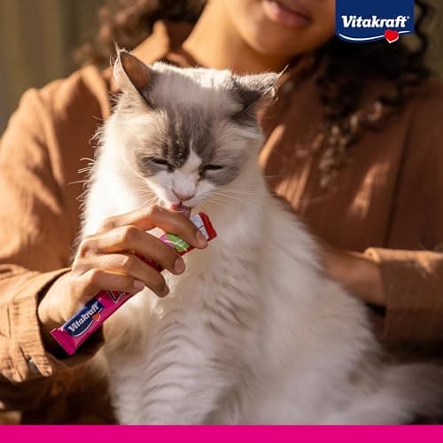 Vitakraft Liquid Snack - Friandise pour chat au Poulet + Taurine - 6 x 15g
