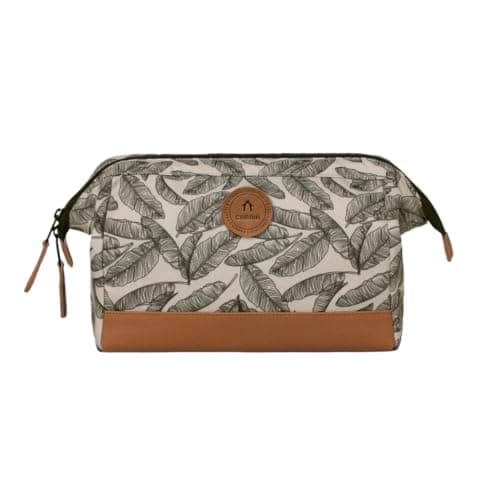 CABAIA - Trousse de Toilette Homme et Femme - Ouverture Grand Angle avec 2 Poches intérieures - Organisateur de Voyage Pratique et Résistant - Vanity avec Un Design Français, Exclusif et Original