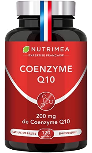 COENZYME Q10 - Puissant Antioxydant Naturel - Protecteur Anti-Age - Énergie Cellulaire - Absorption Maximale - Forme la Plus Stable - 120 Gélules Vegan - Nutrimea - Fabriqué en France
