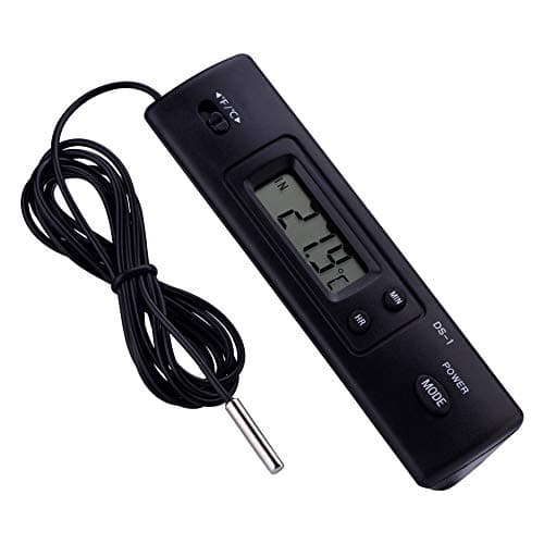 Capteur de sonde de thermomètre de compteur de température électronique LCD Digital Delaman câblé pour réfrigérateur