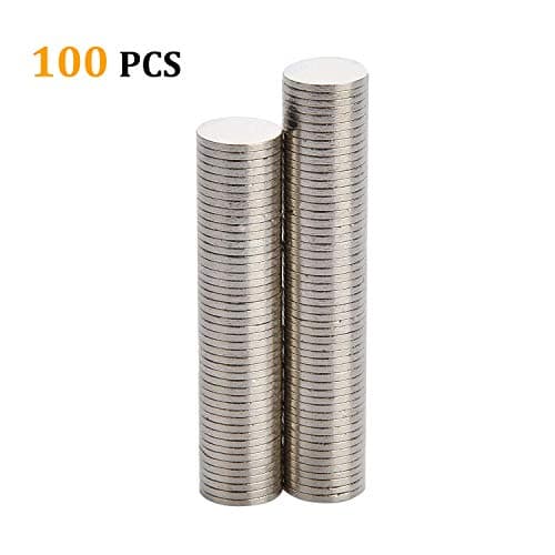 Yizhet 100x Disc Neo néodyme Terres rares Aimants forts Modèles Craft