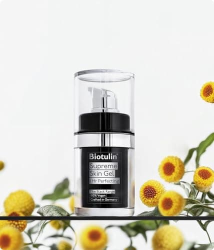 Biotulin - Supreme Skin Gel 15ml - Soin hydratant anti-rides au concentré de Spilanthol et à l’Acide Hyaluronique - Peau lisse et repulpée en moins d’1h