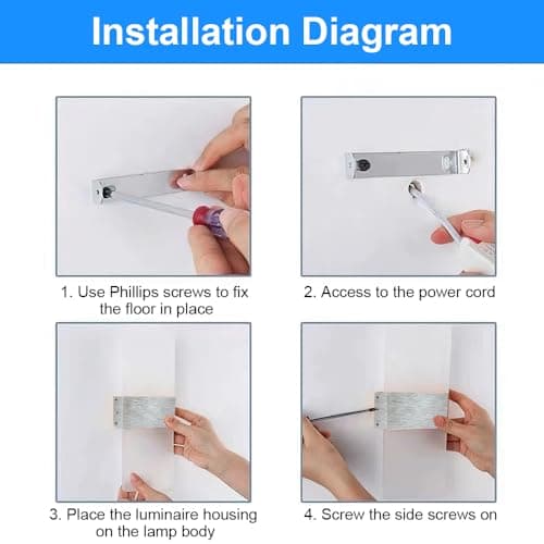DAGORD Applique Murale Intérieure Moderne LED Blanc Froid 6500K 12W Applique Murale LED en Acrylique Lampe Murale LED Blanche Applique Éclairage Haut et Bas pour Chambre Salon Escalier Couloir