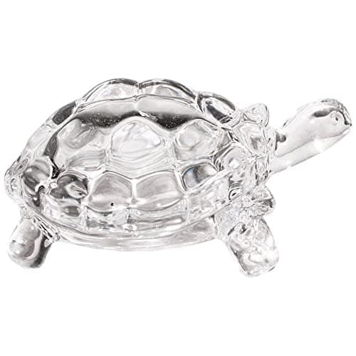 Tortue Feng Shui chinoise, 1 pièce, statue de tortue en cristal, ornement Feng Shui chanceux, cadeau de fortune.