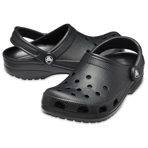 Crocs Classic Clogs (Best Sellers) Mixte Sabots, Black, 43/44 EU