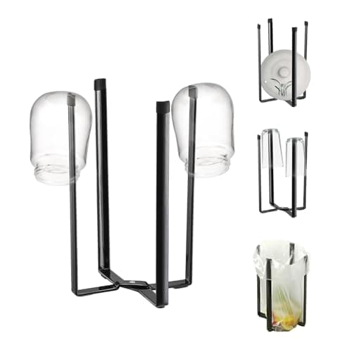 YIUWOD Egouttoir Biberon - SèChe-Biberons - éGouttoir Biberons - Convient Aux Verres, Biberons, Thermos, Bouteilles de Vin, Sacs de Conservation des Aliments RéUtilisables