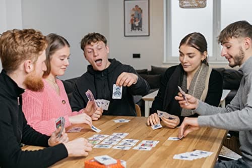 GIGAMIC - 6 Qui prend ! - Le jeu d'ambiance intergénérationnel dans son nouveau format Boite Biseau ! - Jeu de société - De 2 à 10 joueurs - A partir de 8 ans.