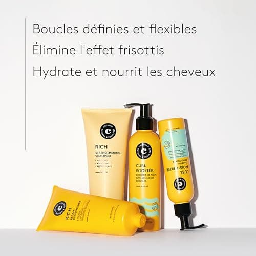 COCUNAT – Routine de Volume pour Boucles - Nettoie, Hydrate, Nourrit, Définit et Élimine les Frisottis - Sans Silicone ni Sulfate – Méthode Curly