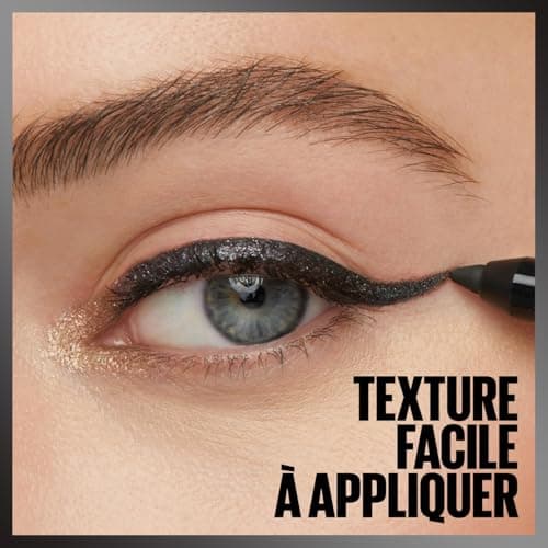 Maybelline New-York - Crayon Gel Yeux Effet Tatouage - Waterproof & Tenue 36h - Tattoo Liner - Teinte : Deep Onyx