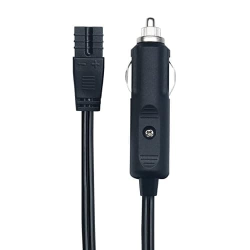 Gokelomg 2 m 12 V glacière réfrigérateur allume-cigare 2 broches câble de charge