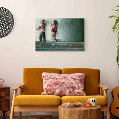 Cuadros B&D XXL - Tableau Décoration Murale Chambre, Artistique, 90x60 cm