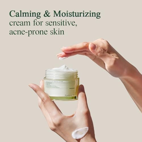 [PKY] Pyunkang Yul Crème Barrière Hydratante Apaisante pour Peau Sensible, Céramides et Acide Hyaluronique pour Hydratation, Vegan, Soin Visage Coréen (1.69 Fl. Oz, 50ml)