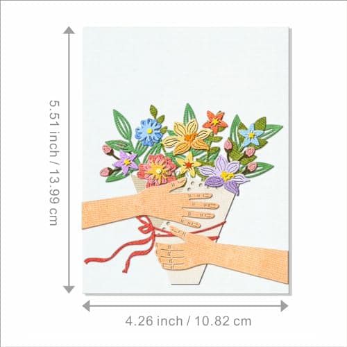 XMZZMX Matrices de découpe en métal pour la Saint-Valentin - Pour la fabrication de cartes, gaufrage en papier, pochettes de rangement, cadres photo, albums photo, scrapbooking, loisirs créatifs