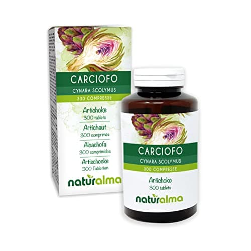 Artichaut (Cynara scolymus) feuilles Naturalma - 150 g - 300 comprimés - Complément alimentaire - Naturel et Végétalien
