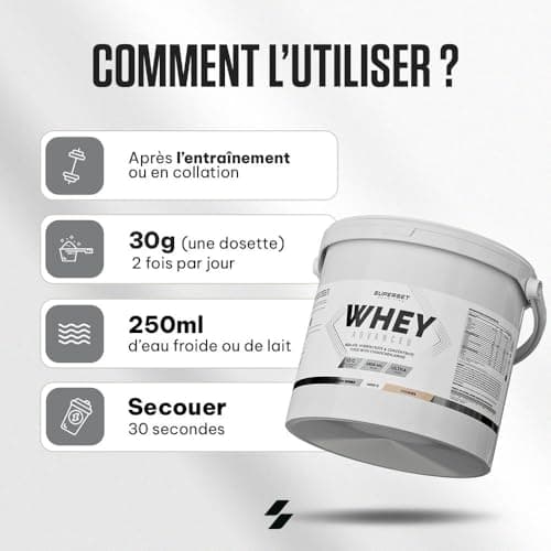 Superset Nutrition - 100% Whey Proteine Advanced (4kg) - 74% de protéines - Isolat + Concentrat + Hydrolysat, Digestion optimisée, Riche en BCAA et en glutamine - Chocolat