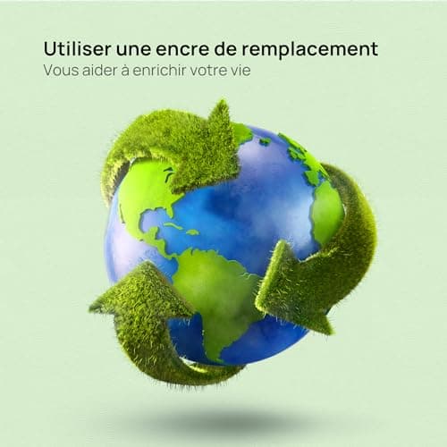 AIRLYSIS 302XL Cartouches d'encre Remplacement pour HP 302 XL Noir et Couleur pour HP DeskJet 3630 3632 3639 Envy 4520 4525 4527 OfficeJet 3831 3833 3830 (1 Noir, 1 Tri-Colore)