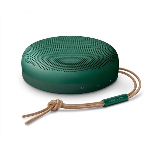 Bang & Olufsen Beosound A1 (2ème Gén) - Enceinte Bluetooth Portable Étanche, Son Immersif à 360 Degrés, Microphones pour les Appels Téléphoniques & Assistance Vocale Alexa, 18 H - Vert