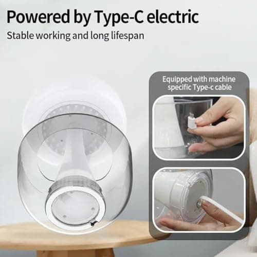 AMIUHOUN 1 PCS Humidificateur Champignon avec Lampe Lumineuse Méduse - Veilleuse, Sons de Pluie Diffuseur de Bruit Blanc Autonomie 24H, 700ML