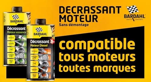 Décrassant moteur diesel 5 en 1 Bardahl 1L
