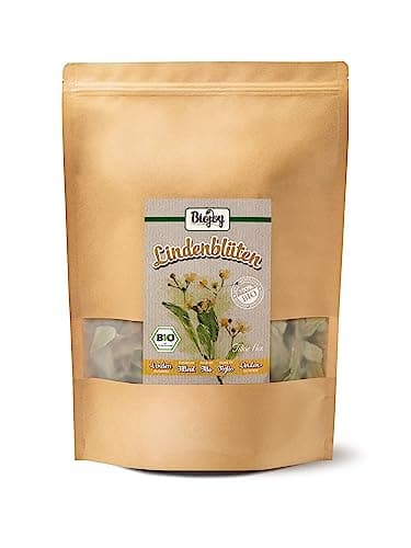 Biojoy Fleurs de Tilleul BIO (100 g), séchées et entières, pour le infusion (Tiliae flos)
