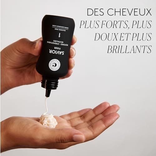 COCUNAT - Savior - Traitement Capillaire Reconstructeur et Réparateur - Pour les Cheveux Abîmés, Cassants ou Teints - Répare Entièrement la Structure de L'intérieur - Sans Silicone - 2 x 100ml