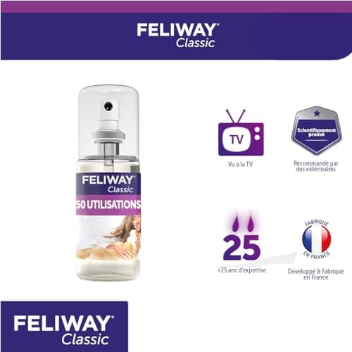 FELIWAY Classic – Anti-stress pour Chat – Spray 60 ml