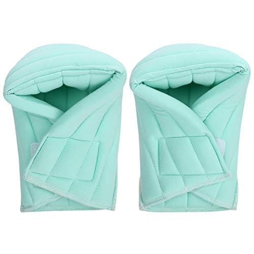 Protecteur de Coussin de Protecteur de cheville Protecteurs d'oreiller pour les escarres et garder au chaud Couverture de correction des pieds âgés(vert)