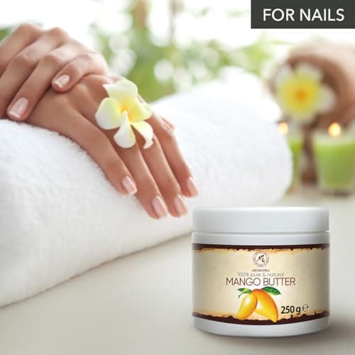Huile de Mangue 250g - Pur et Naturel - Mangifera Indica - Huiles de Graines de Mangue - Huile pour Corps - Huile pour Cheveux - Peau - Ongles - Lèvres - Soins du Visage