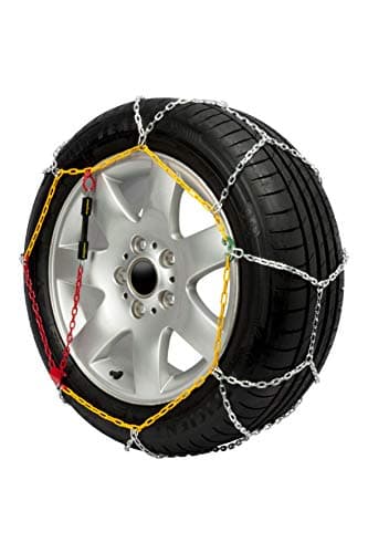 Goodyear Jeu de 2 Chaînes à Neige en Métal de 9 mm pour Voiture Taille 120 avec Tendeur Automatique Goodyear