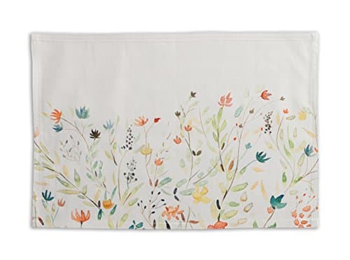 Maison d' Hermine Colmar Lot de 4 Sets de Table 100% Coton pour la Table à Manger, la Cuisine, Les Mariages, la Vie Quotidienne, Les dîners, Le Printemps/été (33cm x 48cm)
