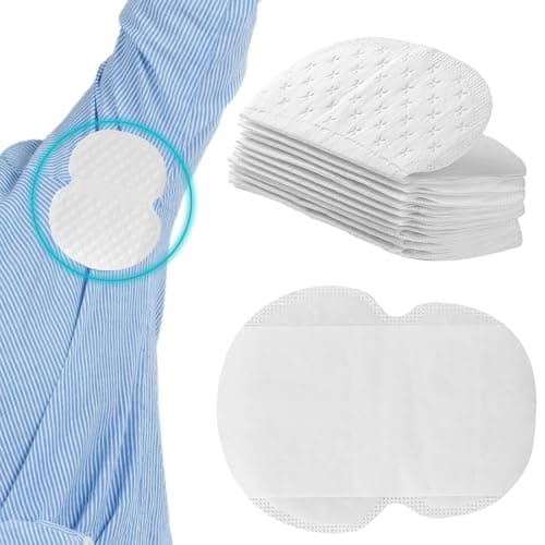 50 Lingette Patch anti transpiration Patch, Anti Transpirant Aisselles - Jetable, Invisible et Confortable - Patch Protège Aisselles Femmes et Hommes