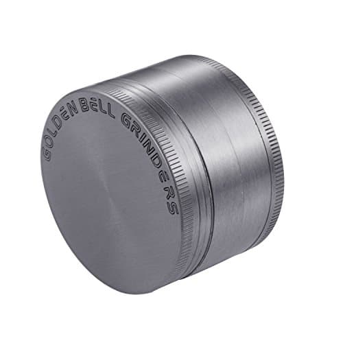 LIHAO 2”(5cm) Grinder en Zinc Alliage en 4 pièces - Argent antique