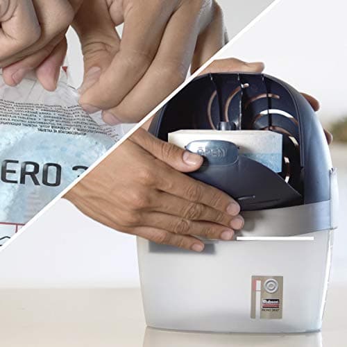 Rubson AERO 360° TAB, recharges en tabs neutres pour absorbeur d'humidité, ultra absorbantes et anti odeurs recharges pour déshumidificateurs AERO 360°, 6 x 450 g, 2.70