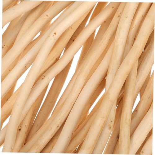 OKUMEYR 50 Pièces Branches Sèches Naturelles Brindilles D'artisanat Fausses Brindilles Branches Artificielles Journaux Bâtons De Popsicle pour L'artisanat Brindille Artificielle Bois